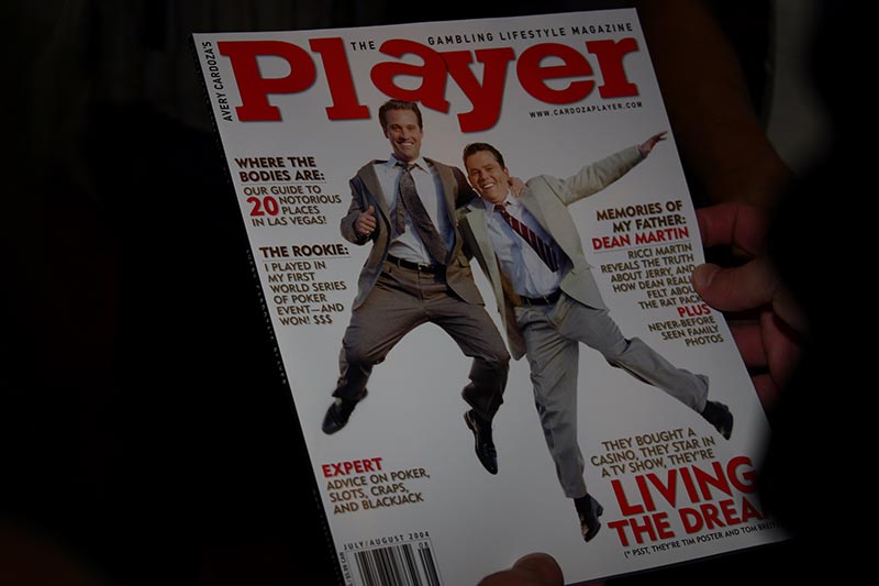 Player magazine cover